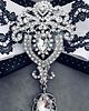 broszki Brosza z Ogromnym koronkowym kamieniem Glamour 5