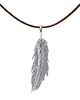 srebrne naszyjniki Feather simple - Naszyjnik srebrny 1