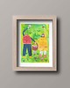 grafiki i ilustracje Plakat grzybobranie 1