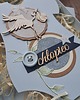 kartki scrapbooking Kartka na baby shower chłopca (w pudełku) 1