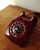 lampy stołowe Telefon Ericsson z lat 60. zamieniony w lampę 3