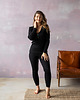 legginsy Leginsy (daily) GAME CHANGER Czarny - Material: 96 % Bawełna, 4 % Elastan, Ro 1