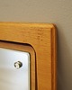 wieszaki Wieszak z lustrem, duński design, lata 80, produkcja: Dania 3