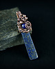 wisiory Wisiorek wire wrapping z lapis lazuli 3