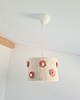 lampy do pokoju dziecka Lampa wisząca pokoj dziewczynki różowe margaretki 1