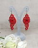 kolczyki soutache Czerwone kolczyki soutache - kolekcja Lady in Red 4