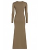 sukienki maxi damskie Sukienka  cappuccino  YY300037 2