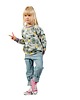 bluzy dla dziewczynki Bluza SIMONA GOTS wzór jungle fiolet 3