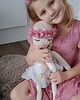 lalki Lalka Beautiful Baby 60 cm -pamiątka narodzin, chrztu, dowolny wygląd haft 1