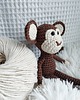 misie i maskotki Mini małpka, małpa 1
