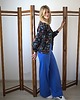 bluza bez kaptura damska Bomberka oversize ciemna łaczka 2