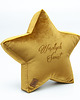 dekoracje świąteczne Poduszka dekoracyjna gwiazdka, świąteczna velvetowa - grawer Wesołych Świąt 2