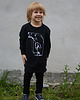 bluzy dla dziewczynki Bluza dziewczęca z haftem misia polarnego 3