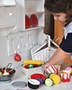 zabawki - inne Owoce szydełkowe - wiśnie zestaw 12 sztuk 4