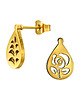 kolczyki pozłacane Kolczyki Golden Garden 2