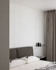 kinkiety Czarny kinkiet do salonu z miedzianym kloszem MODENA MIRROR 3
