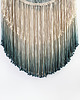 makramy Makrama ELISA gray turquoise 2