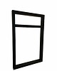 regały i półki Półka Wiszaca na Ścianę Loft  Podwójna Metalowa do Salonu Regał 80 cm 6