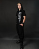 t-shirty męskie Czarny T-shirt NO RULES Z nadrukiem Unisex 1