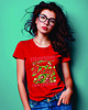 t-shirt damskie Koszulka MOSSURE - Truskawkowy styl 7