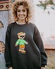bluza z kapturem damska Bluza oversize Bart Teddy dla mamy i taty 4