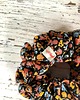 gumki do włosów Pela' SCRUNCHIE " Polanka", w drobne kwiatki 1