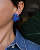 kolczyki soutache Niebieskie kolczyki sutasz 1