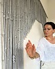makramy Makrama firanka asymetryczna II 6