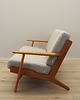 sofy i szezlongi Sofa dębowa, duński design, lata 60,  Hans J. Wegner, Getama 1