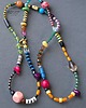 korale Długi bajecznie kolorowy naszyjnik Boho drobne koraliki prezent handmade 2
