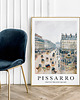 plakaty Plakat Pissarro French Theater Square 1