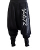 spodnie męskie Czarne wygodne spodnie baggy  NO RULES unisex 5