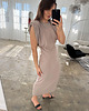 sukienki midi damskie Sukienka Bare taupe 3