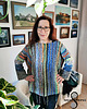 swetry damskie  UNIKAT - ręcznie dziergany sweter-ponczo ONE SIZE 1