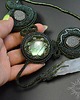 wisiory Druid Jewel, naszyjnik z labradorytem i kwarcem 8