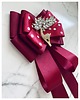 broszki Brosza  / Krawat w kolorze burgund  z Reniferem Exclusive 5