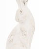 ozdoby wielkanocne Dekoracja - siedzący słupka królik 32,5x11,5x10 cm TALA - IV biały 3