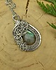 wisiory Wisiorek oryginalny labradoryt wire wrapping 1