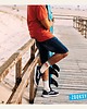 skarpetki damskie Skarpetki bawełniane SUNSHINE beżowe, kolorowe, letnie, surferskie 2