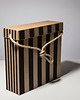 skrzynki, kufry i pudła Bag Box Torba tekturowa 35x11x35 cm pasy czarne 1