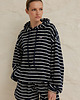 szorty damskie Spodenki EDEN navy stripes 2