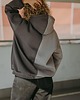 bluza bez kaptura damska Bluza oversize Duo Robot Teddy dla mamy i taty 7