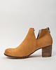 botki damskie SKÓRZANE BOTKI DO KOSTKI ZAPATO 501 PIASKOWY 3