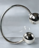 bransoletki srebrne Bransoletka bangle z kulkami 20 mm 1