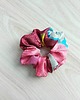 gumki do włosów 3 Jedwabne frotki /scrunchie Love zestaw kolorowy 1