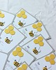 kartki scrapbooking Przyjęcie u Krzysia. Zaproszenia urodzinowe z pszczółką 3