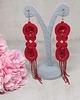 kolczyki soutache Czerwone kolczyki sutasz - kolekcja Glamour 4