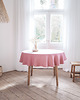 obrusy i serwetki Obrus okrągły heavy linen DUSTY PINK 3
