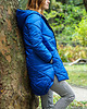 kurtki damskie Kurtka puchowa Alaska Look niebieska 5