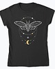 t-shirty męskie Koszulka - Święta geometria - Ćma z gwiezdnym ornamentem 2